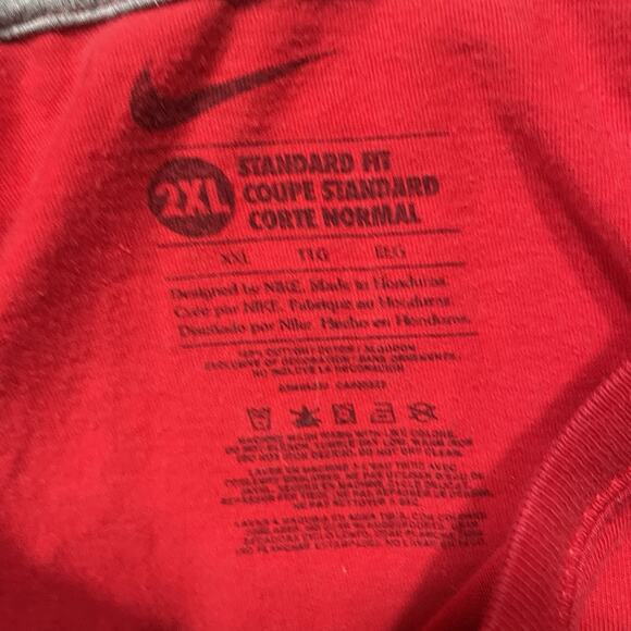 Nike Texas Rangers Baseball - Red T-Shirt - Men's 2XL - Casual, Graphics - - Picture 6 of 7